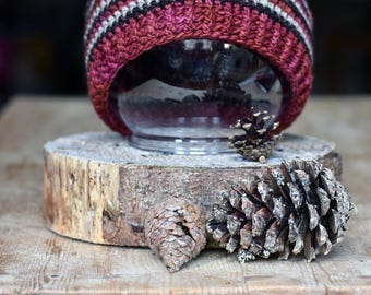 Redpoll Fracklehat crochet hat PDF Pattern