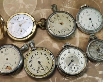 1 Vintage Incomplete Pocket Watch