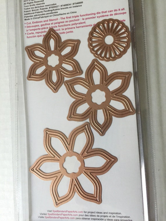 Cuttlebug Sizzix Metal Die Spellbinders Shapeabilities