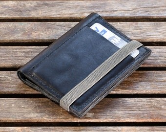 Slim Leather Wallet, Minimalist Wallet, Leather Wallet, Slim Wallet, For Him