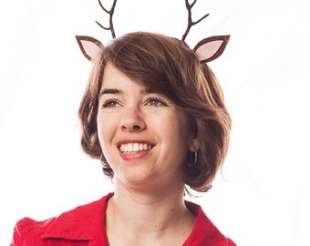 Deer Antler Headband: MADE TO ORDER
