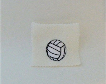 Volleyball Embroidery Design - Embroidery Pattern - Embroidery File - Embroidery Machine Design - Ball Pattern - Machine Embroidery Design