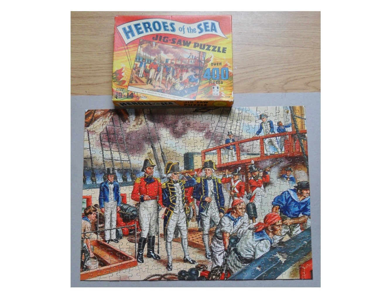 Vintage Jigsaw Puzzle Tower Press Heroes Of The Sea Horatio