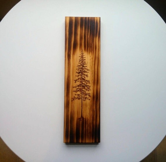 tree wall art wood burning tree artwork wall art