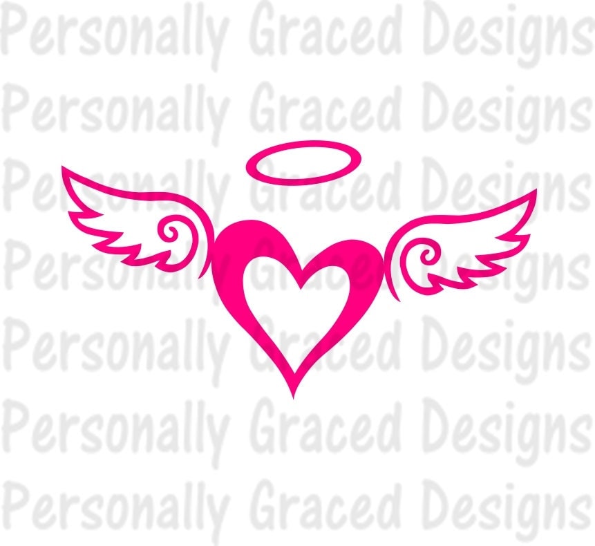 Free Free Heart With Angel Wings Svg Free 627 SVG PNG EPS DXF File