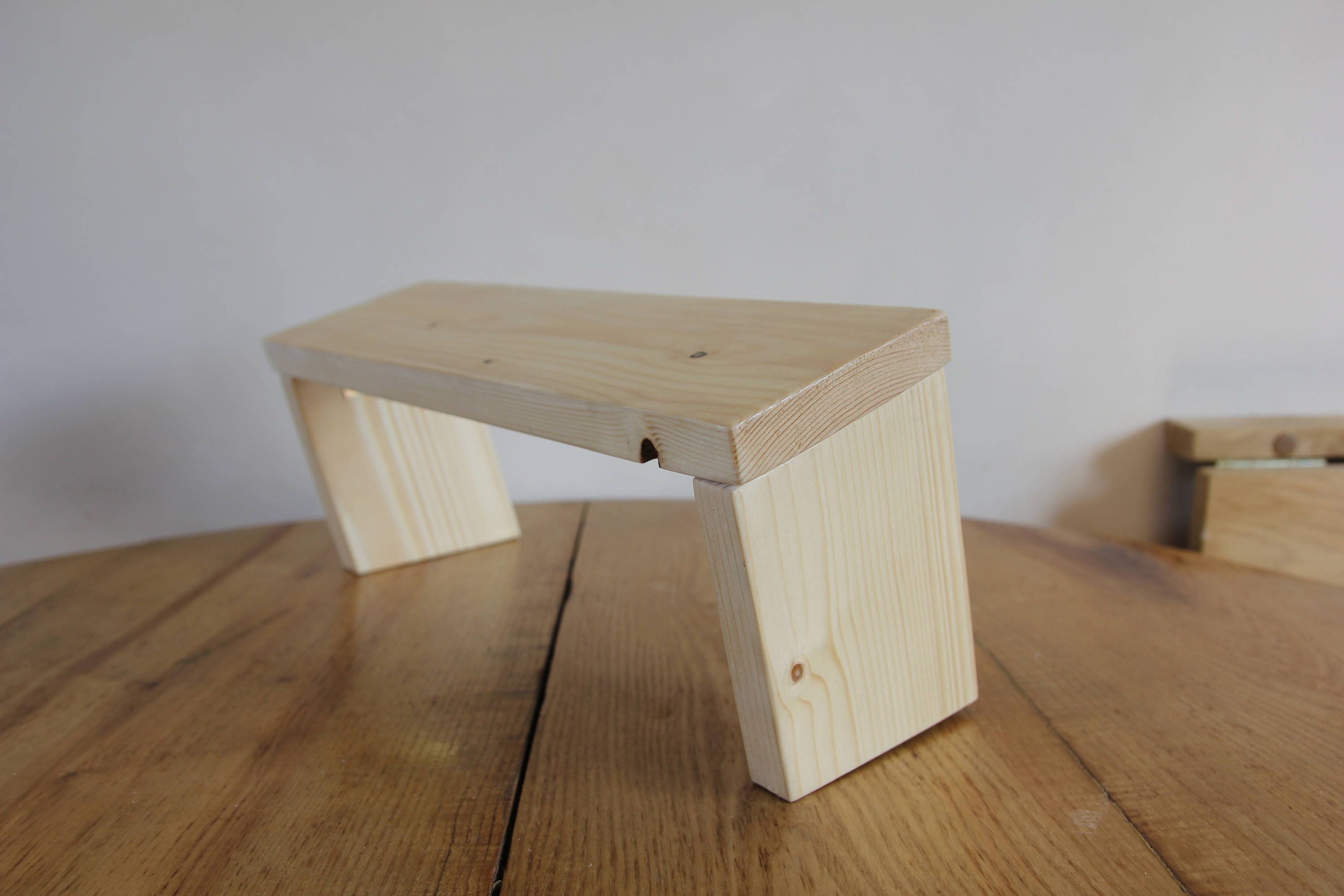 Folding Meditation Kneeling Bench Kneeling Prayer Wood Bench