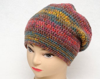 Slouchy beanie Winter Hat Womens hats Slouchy hat Chunky hat Womens Gift ideas Crochet hat Wife gift for wife gift for friend gift for her