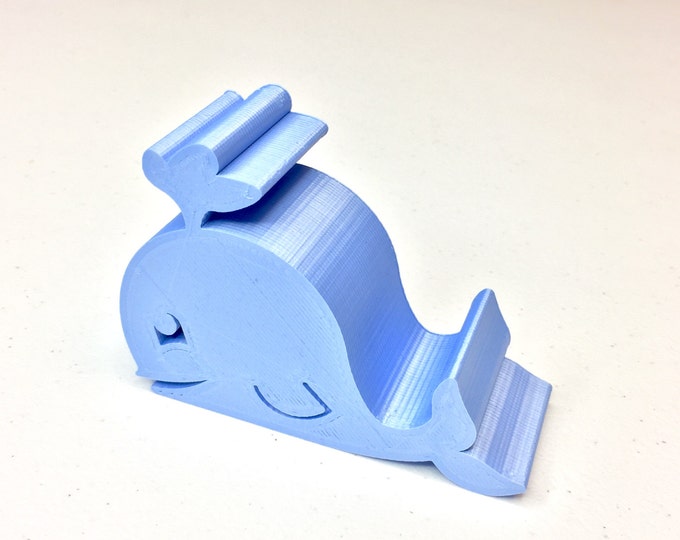 Whale Desktop Smartphone Stand | Cell Phone Holder | 3D Printed
