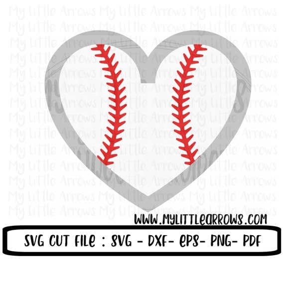 Free Free 58 Heart Baseball Svg Free SVG PNG EPS DXF File