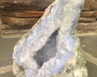 Chalcedony geode | Etsy