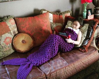 Mermaid Tail Blanket/Mermaid Blanket Tail/Crochet Mermaid Blanket/Crochet Mermaid Tail/Mermaid Blanket Adult/人魚/인어/Sirène/Meermin/Sirena