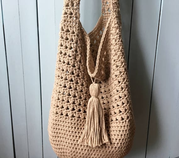 Crochet Bag PATTERN, Boho Bag Crochet Pattern, Crochet Bag, Slouchy Bag ...