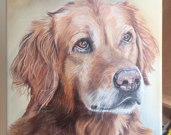 Custom Pet Portrait- Acrylic Painting