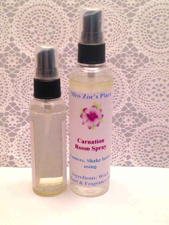 Carnation Home Fragrance Room Spray Homemade Room Spray