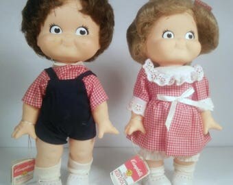 Vintage Campbells Soup Kids Dolls 1988