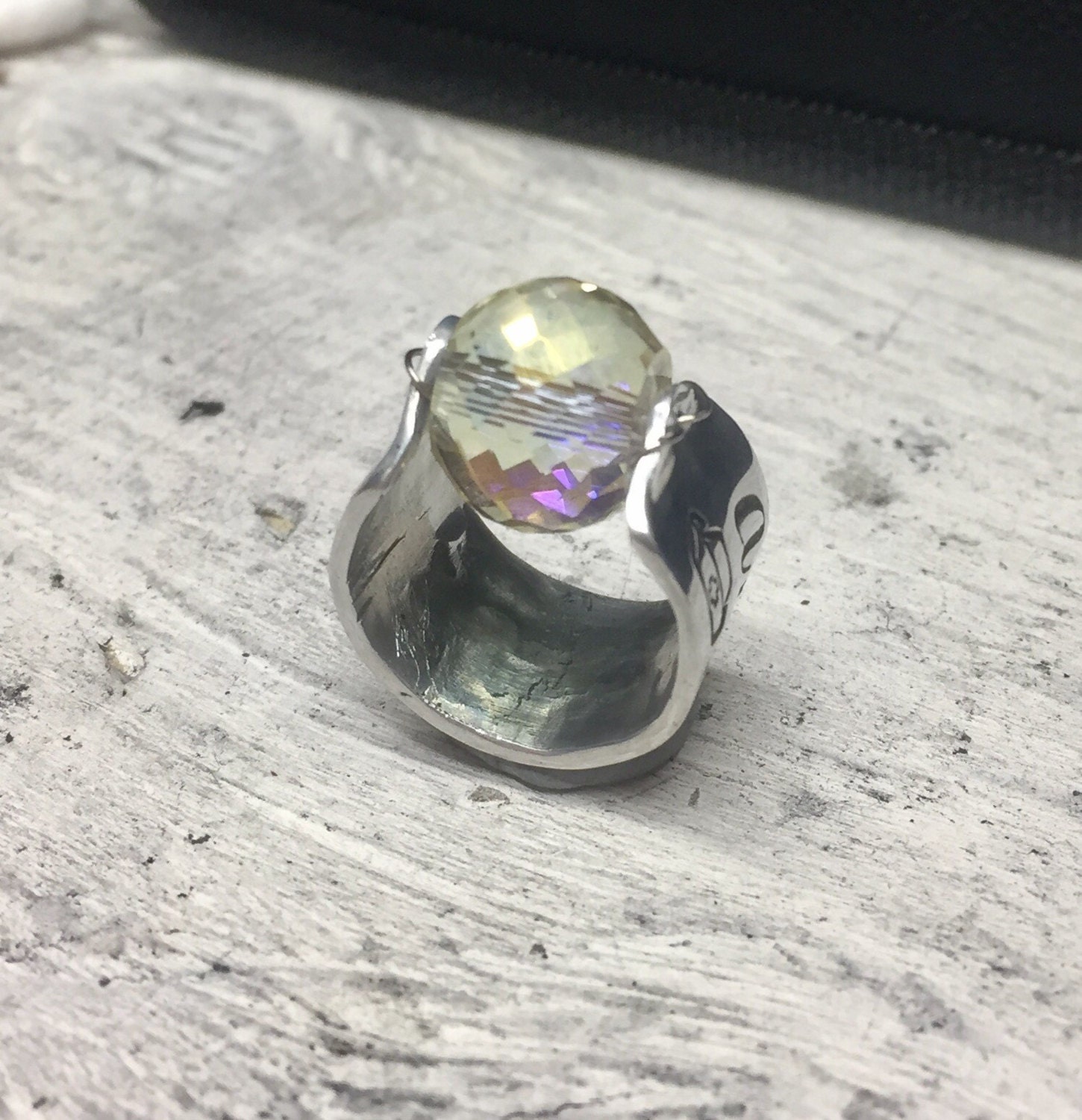 Stethoscope ID Ring Custom & Handmade by HandySandysHandMade