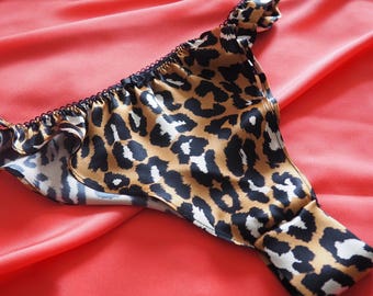 Sexy Silk Satin Panties Size 14