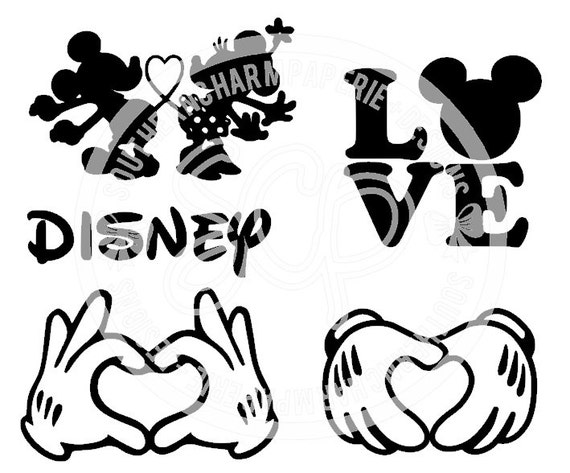 Download Valentine Mouse Disney Inspired Holiday SVG Bundle Mickey ...