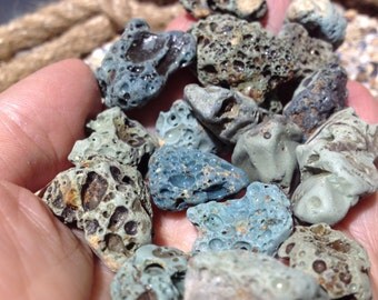 Blue gray stone | Etsy