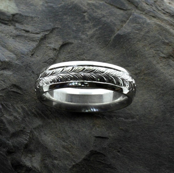 Items similar to hand engraved ring band custom engraved