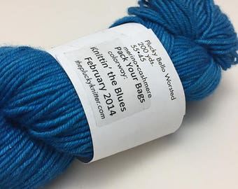 The Plucky Knitter Yarn - Bello Worsted (Pack Your Bags)