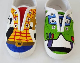 Buzz lightyear shoes | Etsy