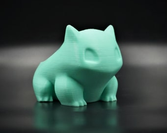 Bulbasaur Pokemon Planter 3D Printed