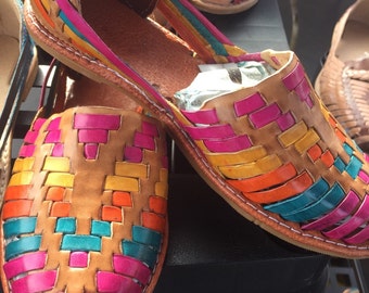Gabriella Leather Huaraches main image 1
