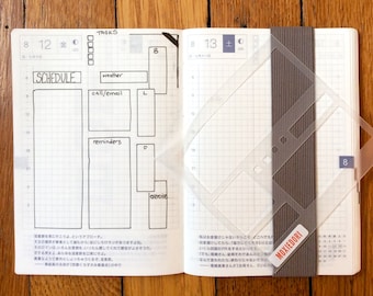 Basic Boxes for Hobonichi Techno 4mm Grid