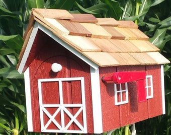 Traditional Mailbox Dutch Barn - Amish Made