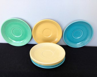 Vintage Fiestaware Saucers - Various Colors - 7 Available!