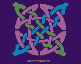 Celtic quilt pattern | Etsy