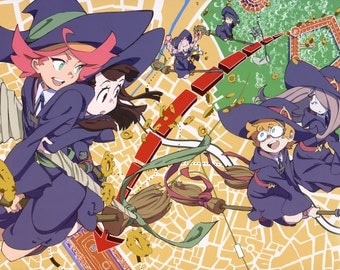 Little Witch Academia Anime Poster