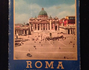 Roma 32 Vedute A Colori Parte I Rome Italy Vintage Postcards 1940's 1950's
