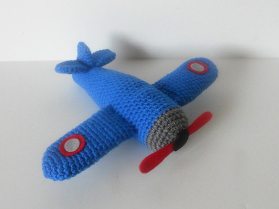 Airplane Amigurumi Pattern, Plane Crochet Pattern, Aircraft