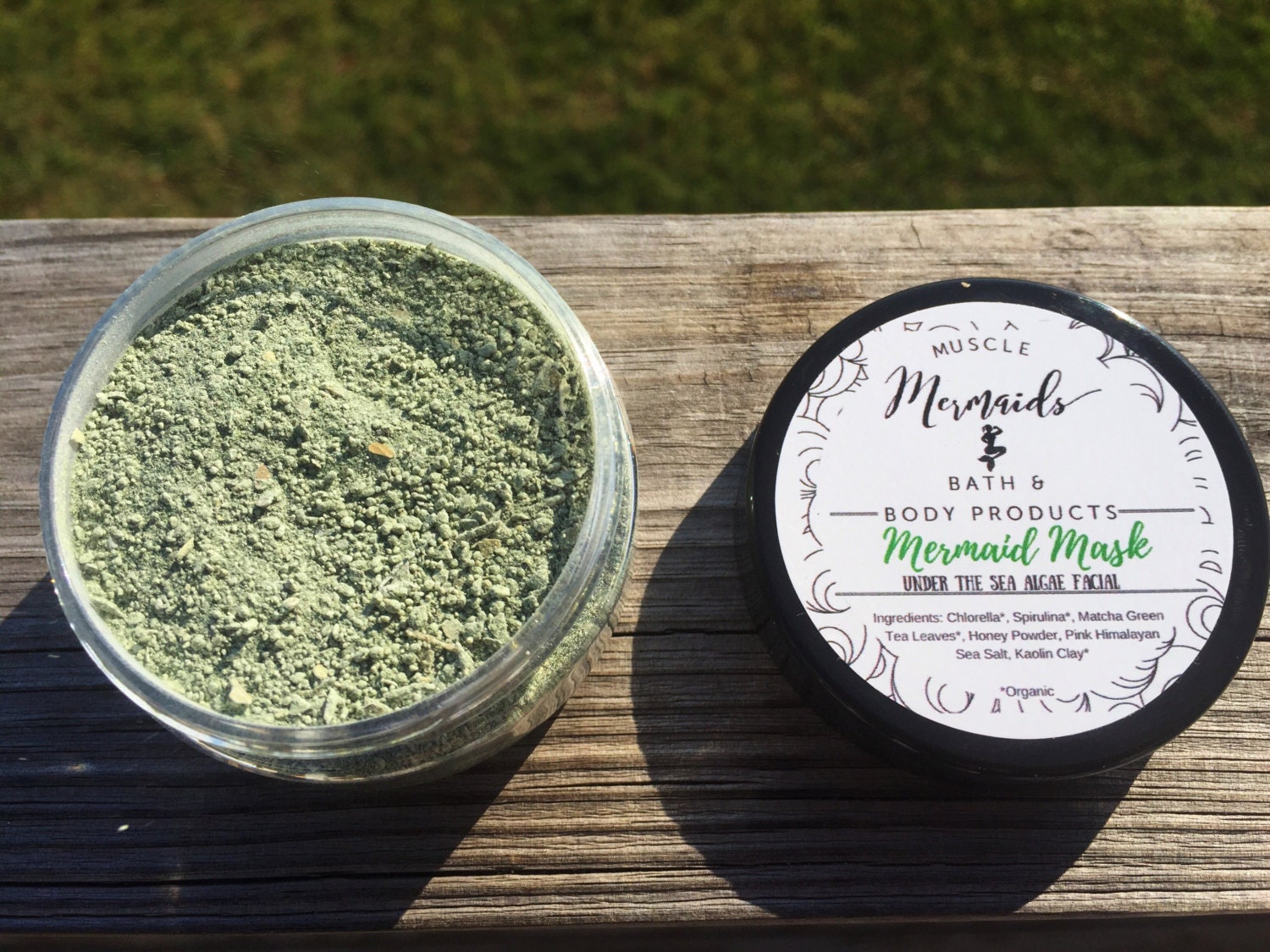 Mermaid Mask Under The Sea Face Mask Chlorella Spirulina