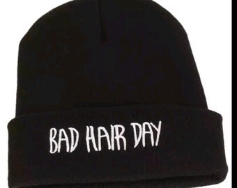 Bad hair day beanie | Etsy