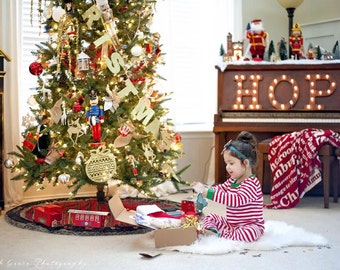 READY TO SHIP, Custom christmas pajamas, christmas pajamas for children, christmas Pj's, christmas eve boxes, holiday pajamas