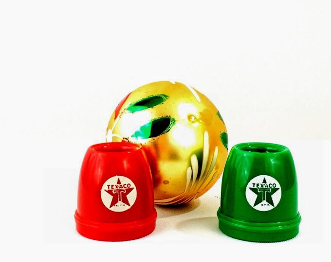 Vintage Bottle Saver Caps | Texaco Gas Advertising