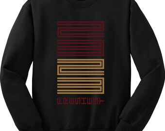 23 Heiress XI 11 I 1 Mens Crewneck Crew Sweater Jordans Sneakers Match Sneakerhead