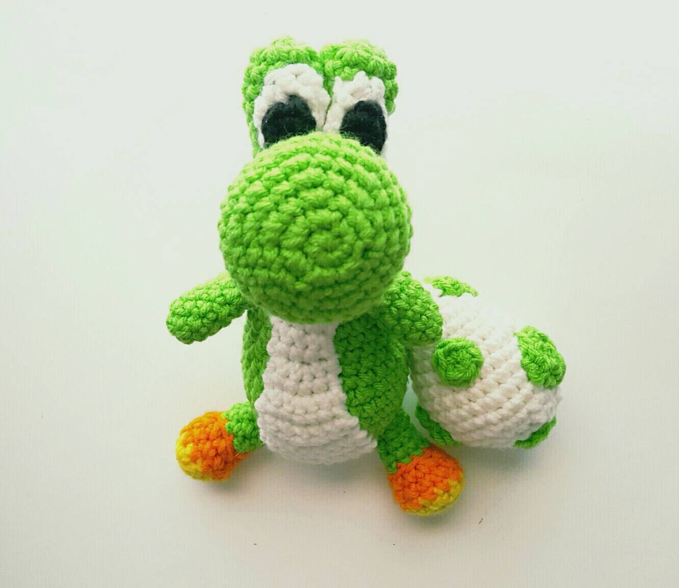 yarn yoshi stuffed animal