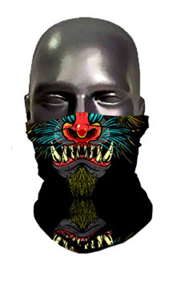 Gorilla Face Ski Mask Face Guard Face Shield neck warmer