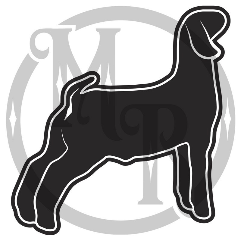 Show Goat Silhouette Svg