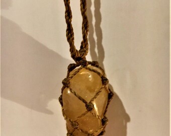 Handmade Citrine Necklace