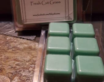 Fresh Cut Grass Soy Wax Melts - Scented Wax- Housewarming Gift - Fresh Cut Grass Candle
