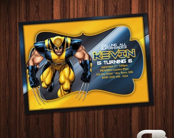 Wolverine birthday | Etsy