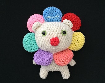 Rainbow Loom Flower Bear