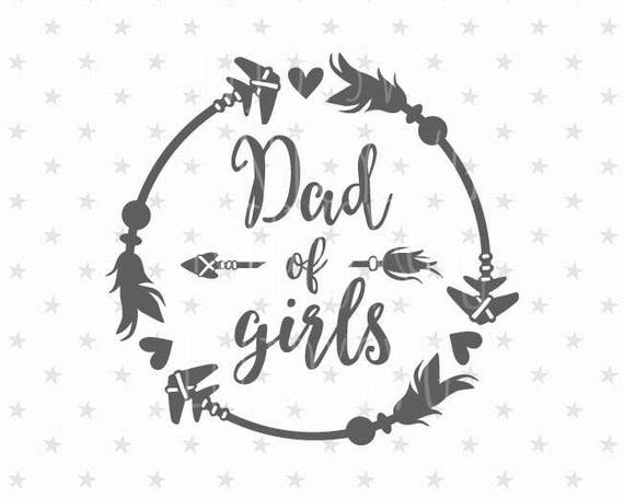 Download Dad svg Dad of girls svg Father's Day svg Dad svg file Dad