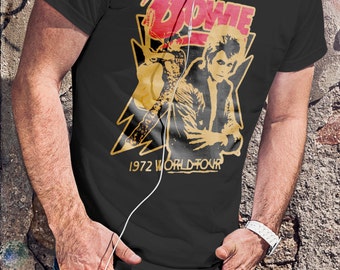 David Bowie T-shirt David Bowie Tshirt David Bowie Men Shirt David Bowie Tee Ziggy Stardust T-shirt