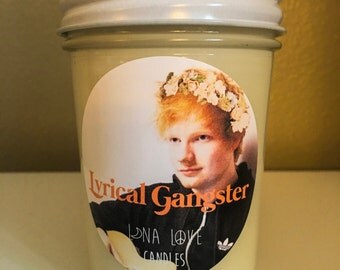 100% Soy Ed Sheeran Scented Candle